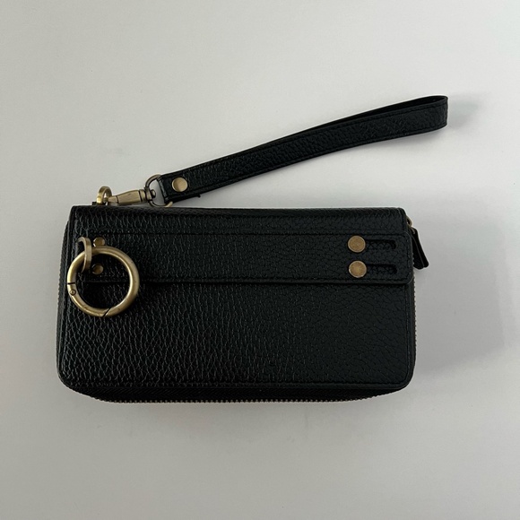 Multifunction Wristlet Multiple Card Slot Wallet Phone Case in Black - Picture 3 of 8